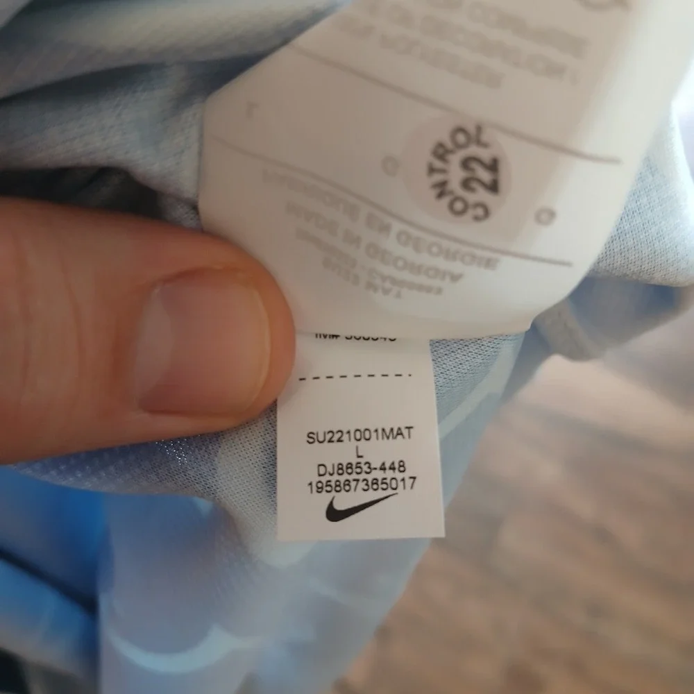 Chelsea‎ FC Jersey Womens Large Blue Soccer Nike Pre-Match Kit Uniform Stretch